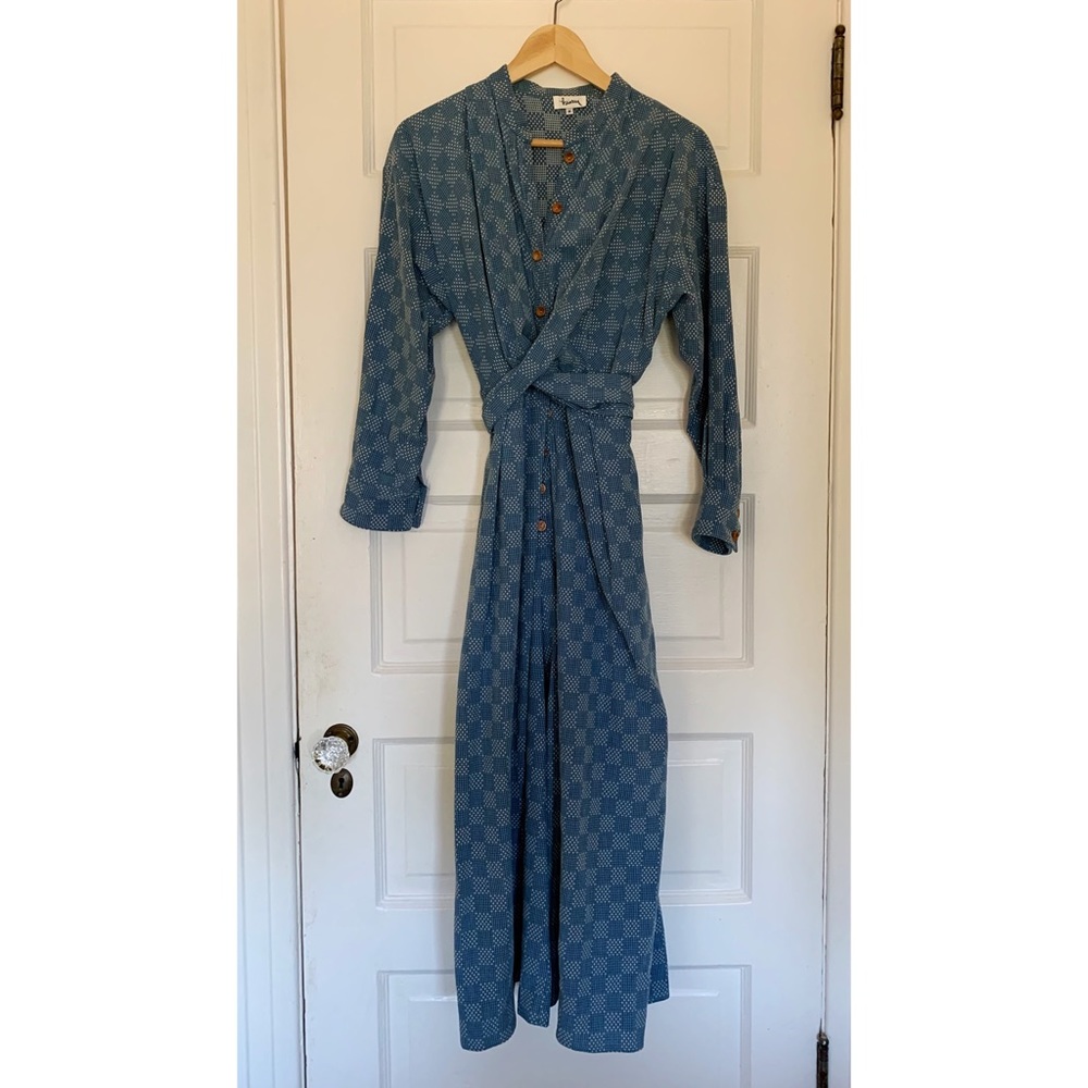 Heinui jumpsuit with wrap ties M